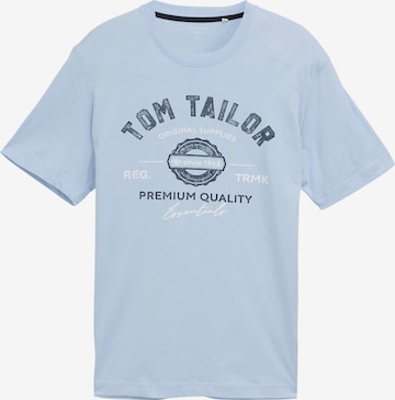 TOM TAILOR Футболка в Синий: спереди