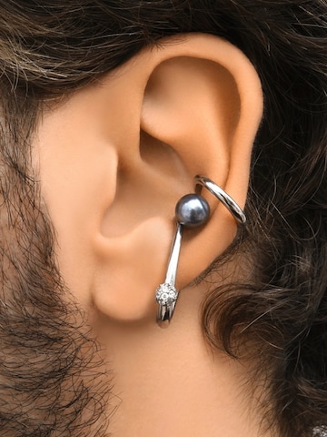 YParis - Pendientes 'Ear cuff YUNA' en plata