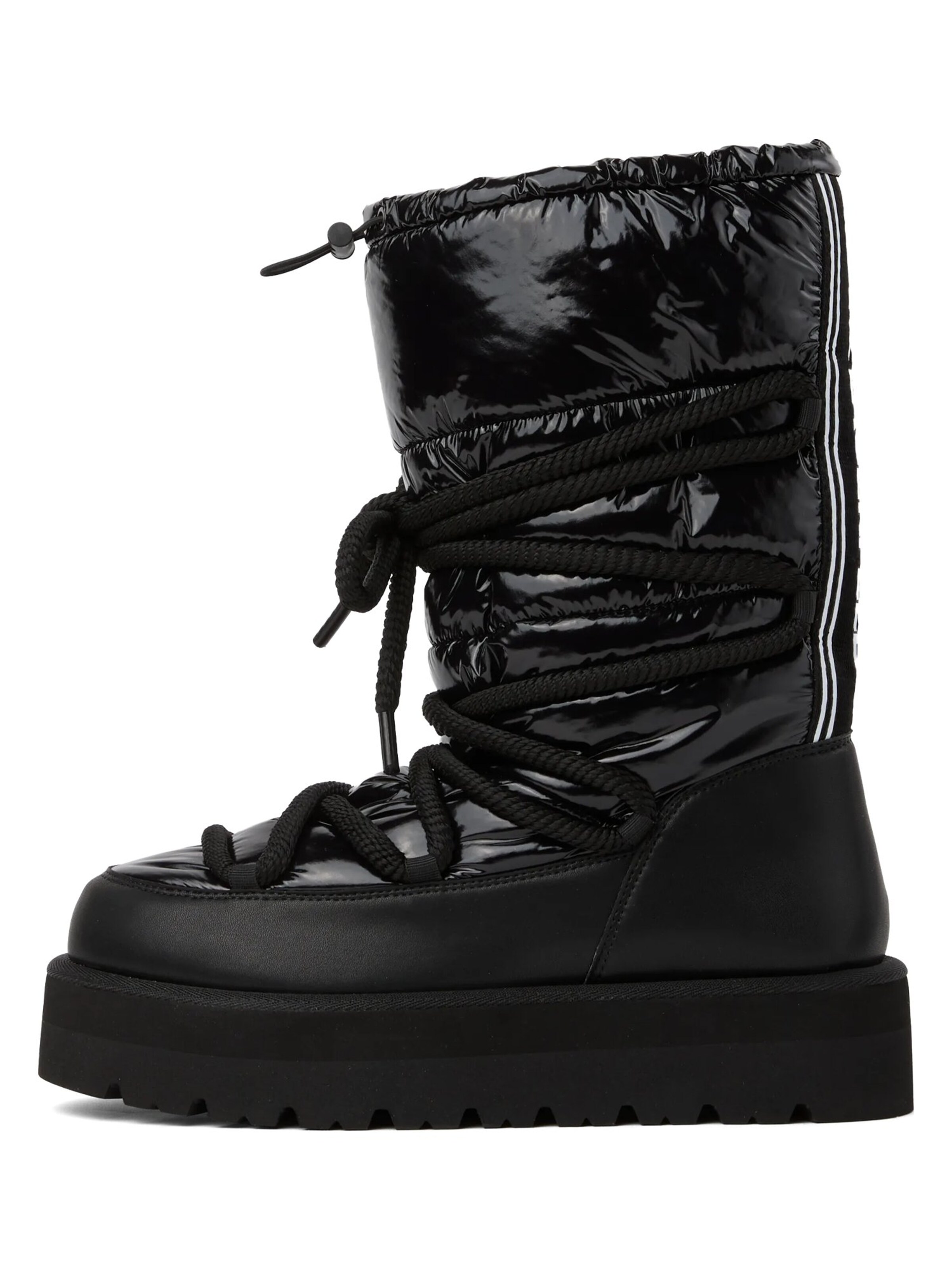 Boots da neve 'Skylar' di Karl Lagerfeld in nero: frontale