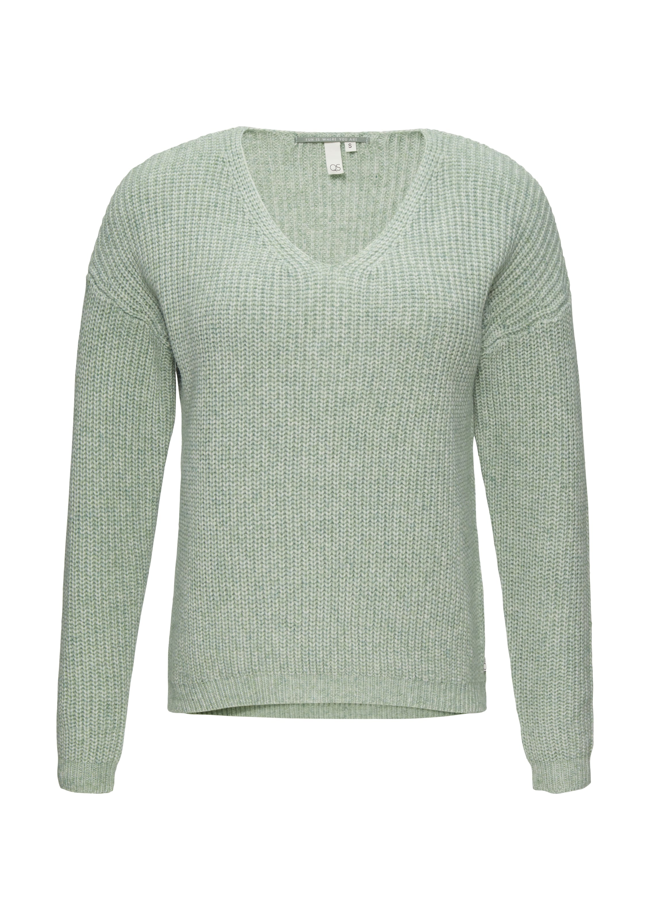 QS Trui in Groen: voorkant