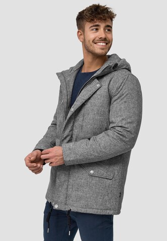 Parka mi-saison 'Anders' JEFF en gris : devant