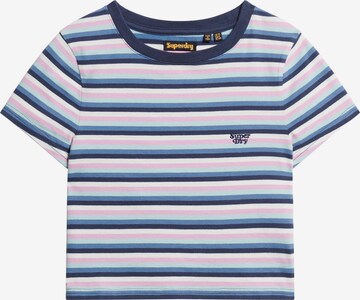 Superdry T-Shirt in Blau: predná strana