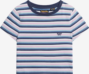 Superdry Shirt in Blauw: voorkant