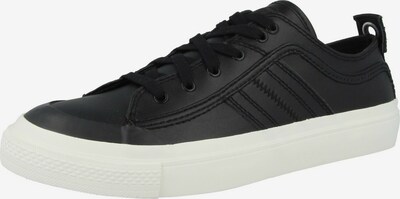 DIESEL Baskets basses 'S-Astico' en noir / blanc, Vue avec produit