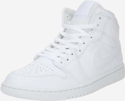 Jordan Baskets hautes 'Air Jordan 1 Mid' en blanc, Vue avec produit