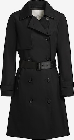 Cappotto di mezza stagione 'ERINE' di khujo in nero: frontale