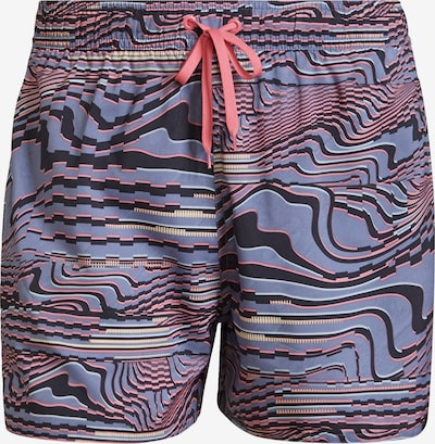 ADIDAS PERFORMANCE Sportsbadebukser i mørkeblå / pastelgul / lyselilla / rosé / hvid, Produktvisning