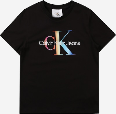 Calvin Klein Jeans Majica 'PRIDE' | svetlo modra / rumena / črna / bela barva, Prikaz izdelka