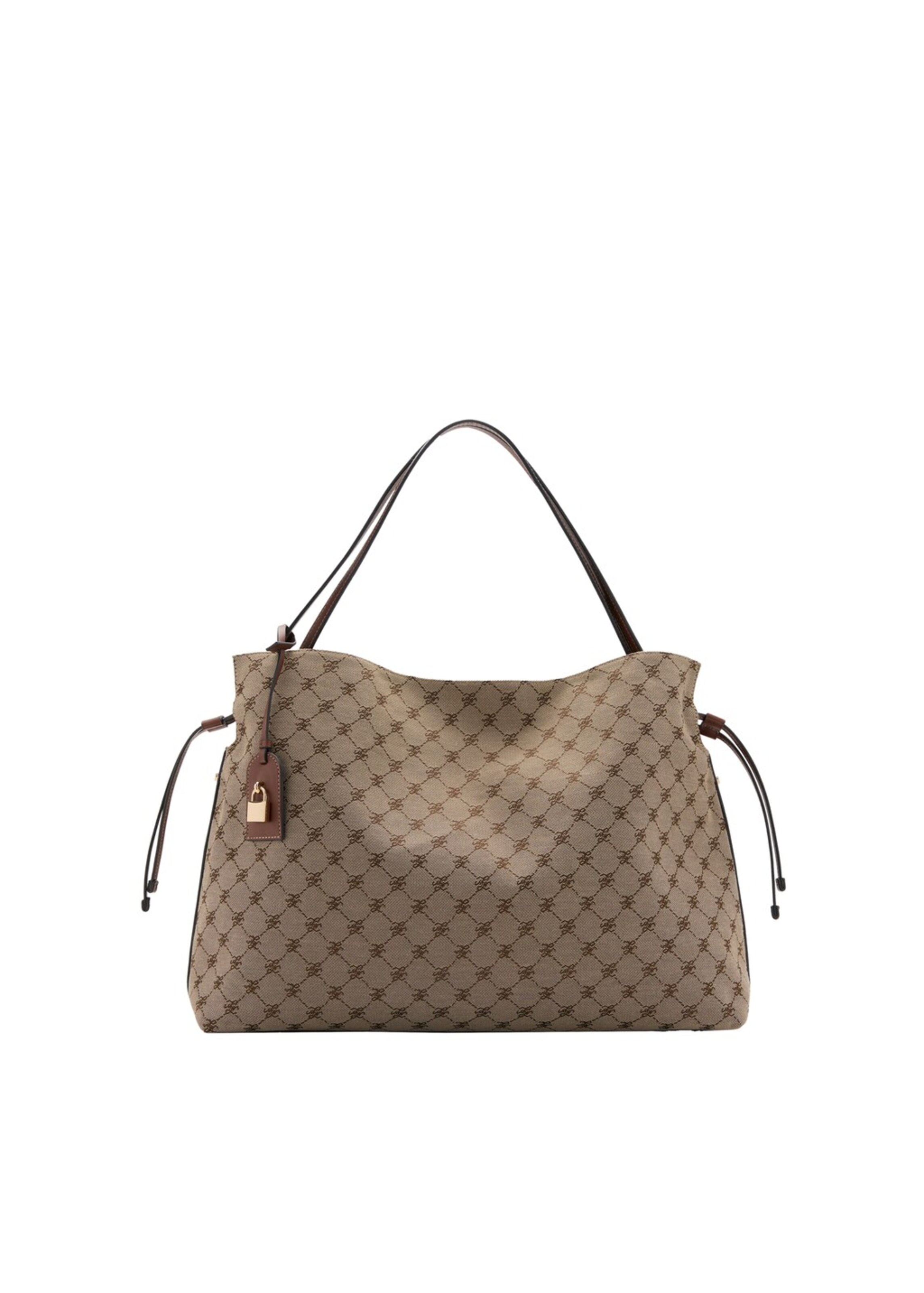 MANGO Shopper in Braun: Vorderseite