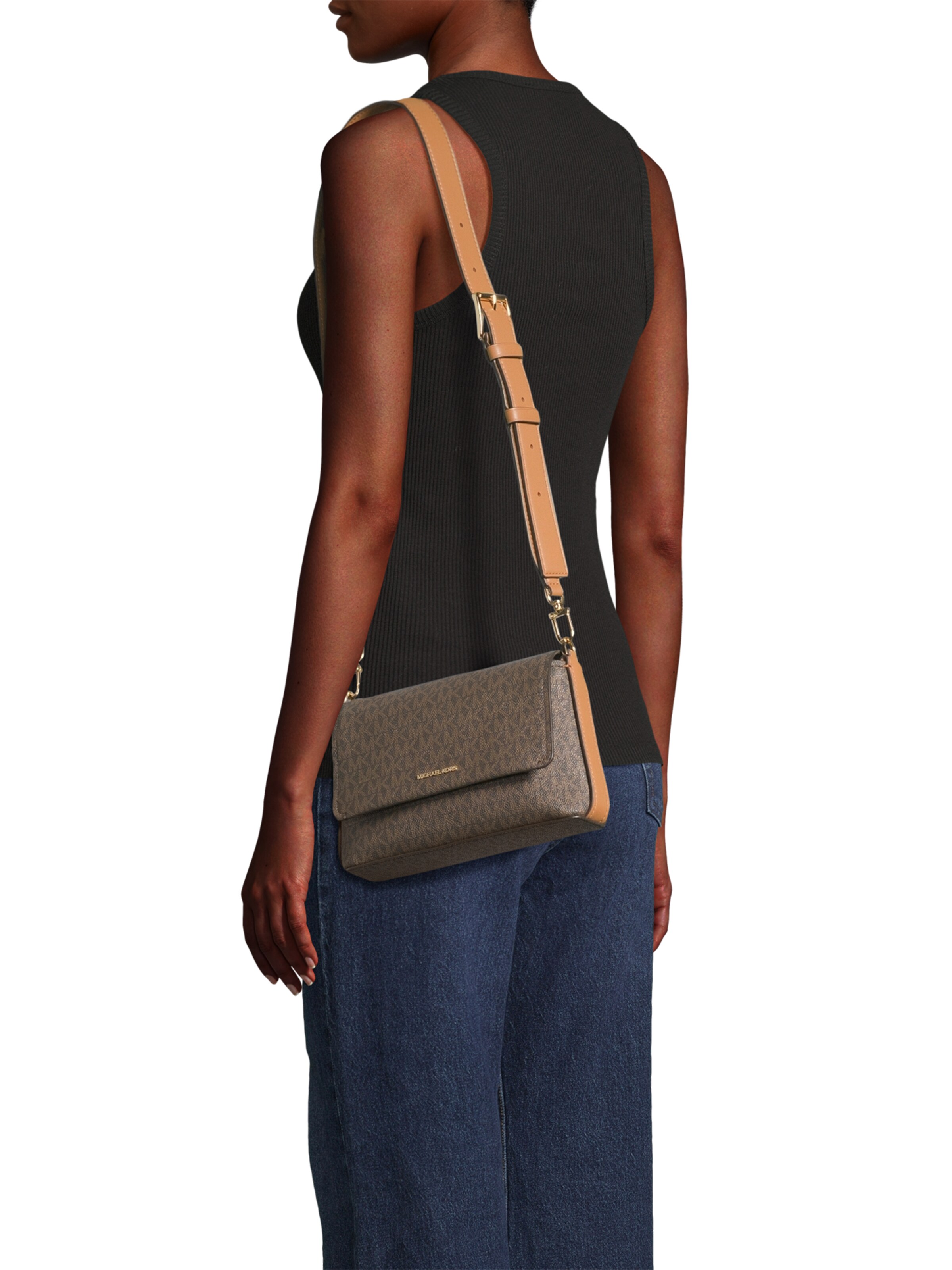 MICHAEL Michael Kors Τσάντα ώμου σε καφέ