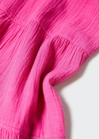 MANGO Obleka | roza barva