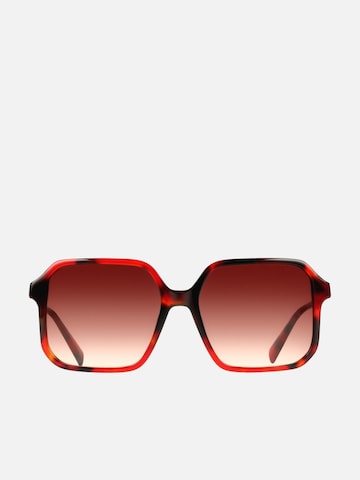 Liu Jo Zonnebril in Rood: voorkant