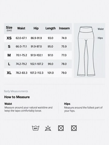 ZAAYO Flared Workout Pants in Grey