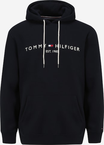 Tommy Hilfiger Big & Tall Mikina – modrá: přední strana