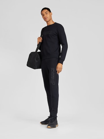 ASICS Tapered Workout Pants in Black
