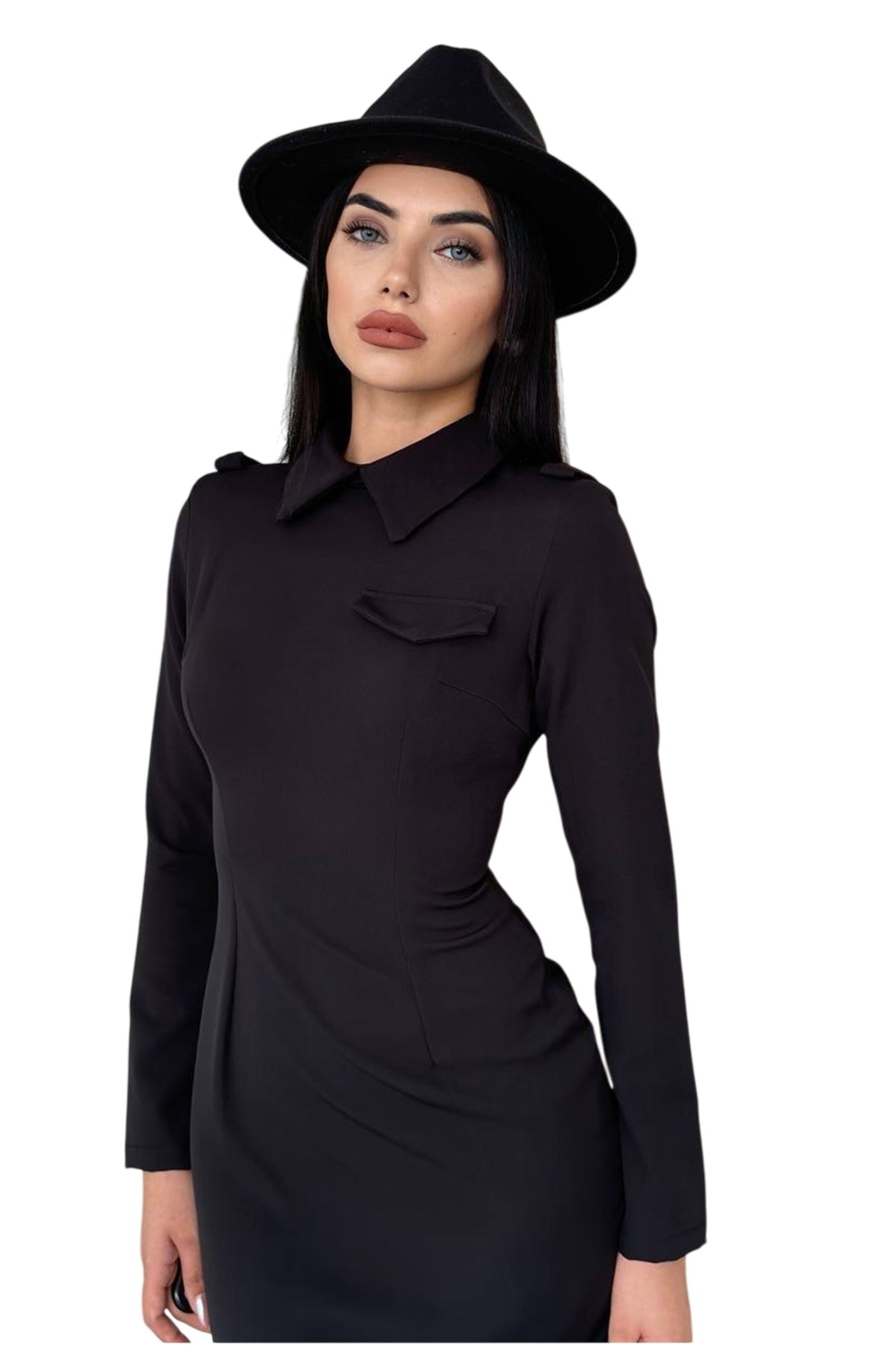 WOMAN VISION Kleid in Schwarz