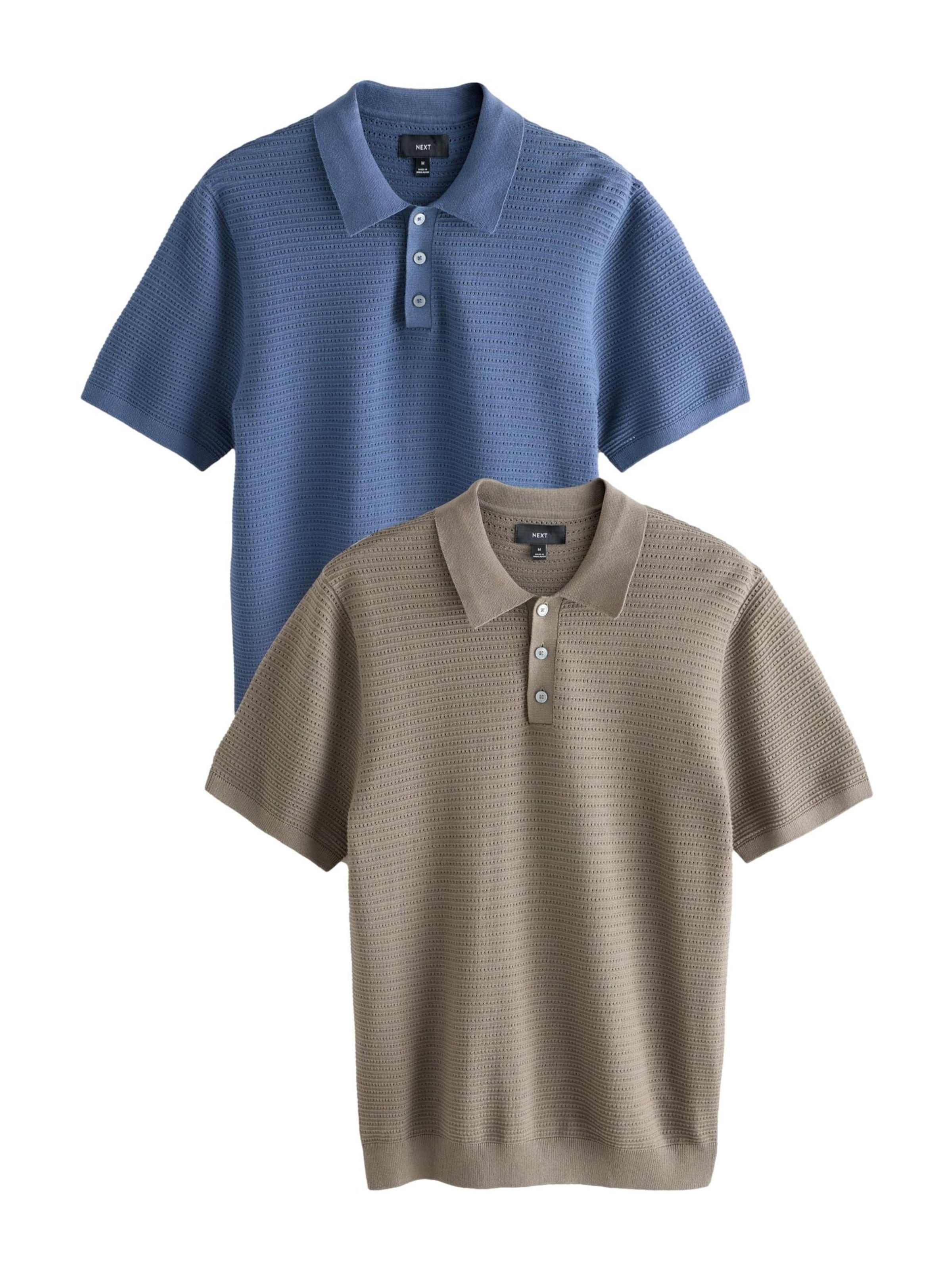 Next Póló - kék: elől