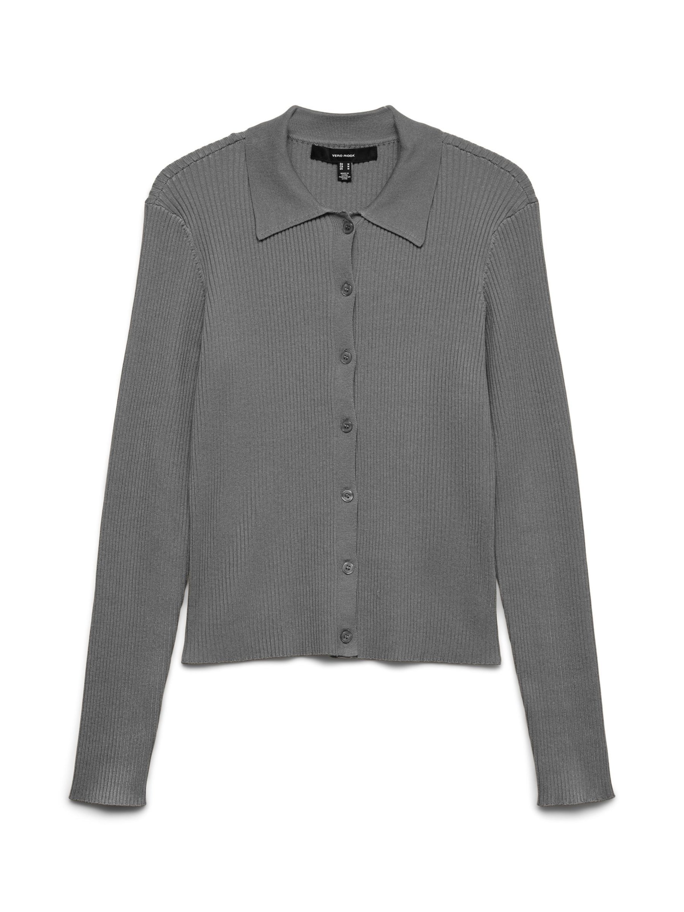 VERO MODA Cardigan 'VADIN' i grå: forside