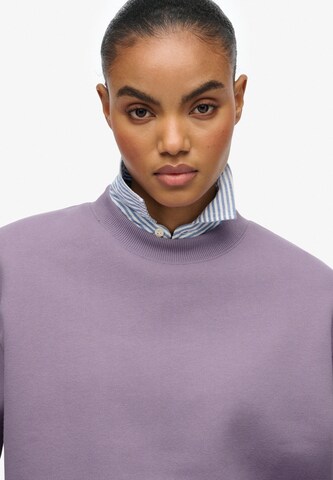 Superdry Sweatshirt 'Essential' in Lila