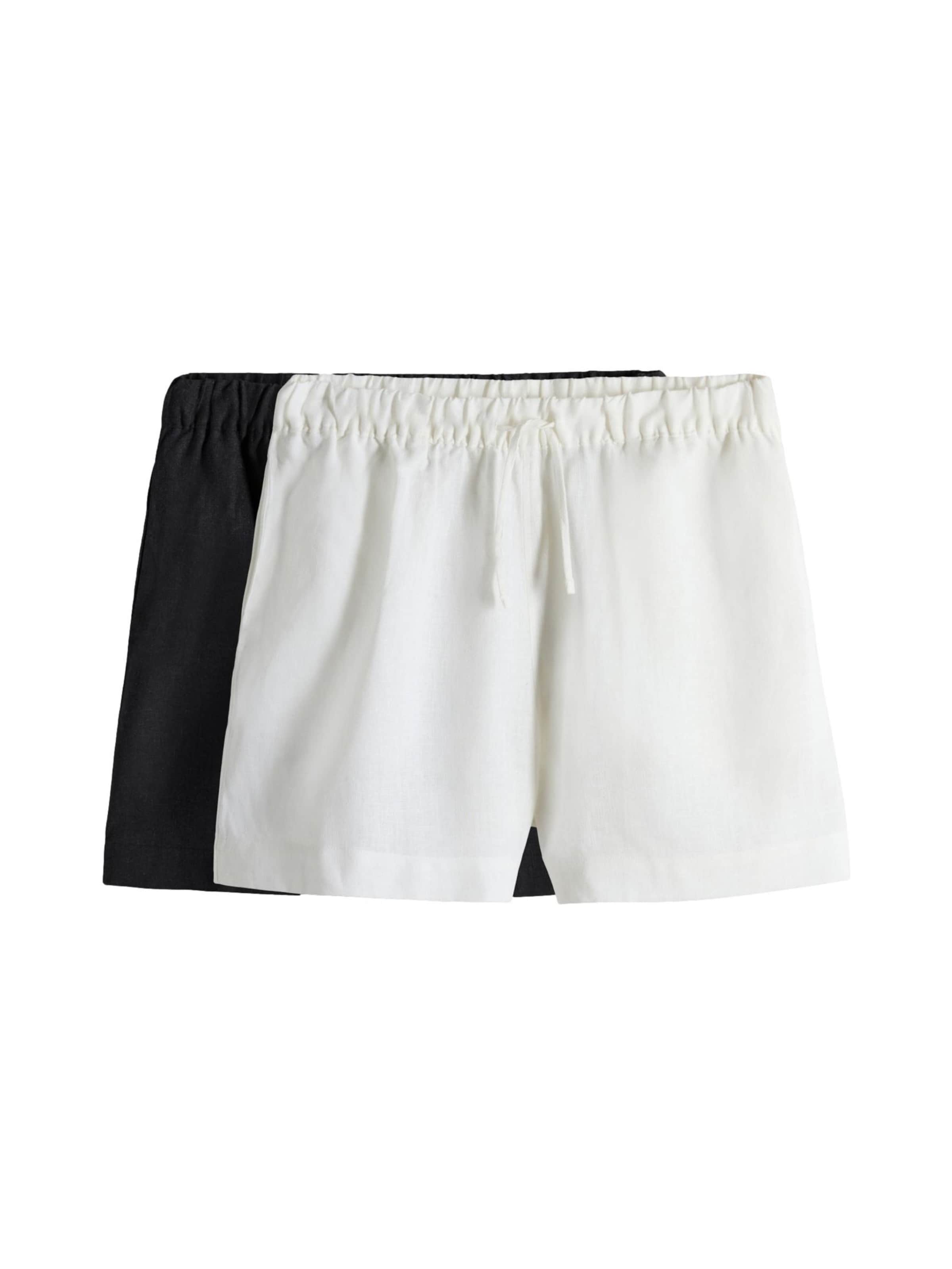 The Set Szabványos Nadrág - fekete: elől