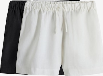 juoda The Set Standartinis Kelnės: priekis