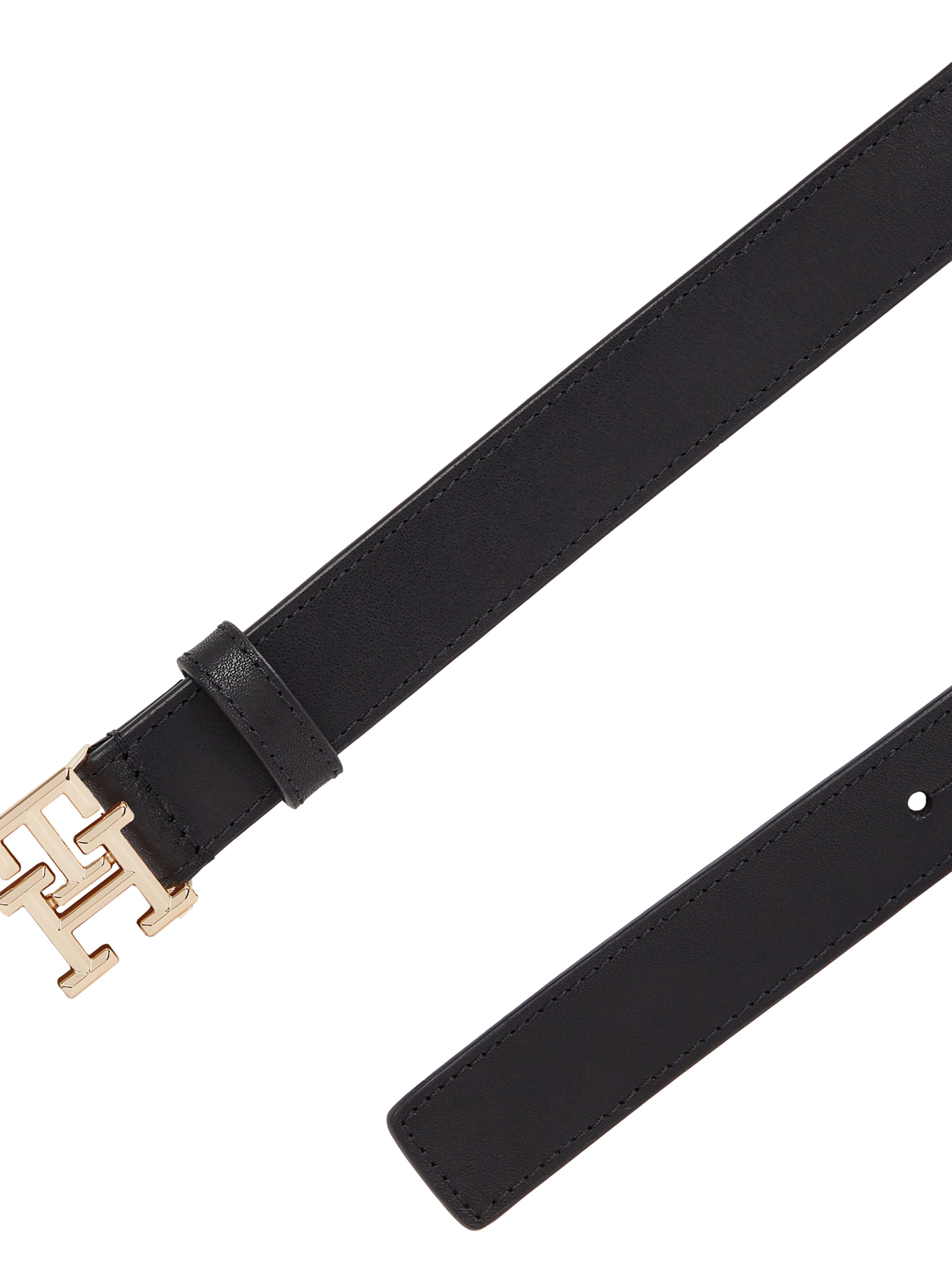 TOMMY HILFIGER Pas | črna barva