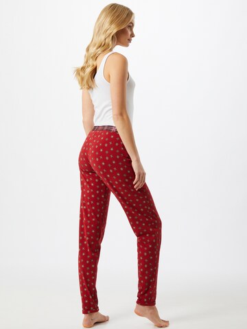 Skiny Regular Pyjamabroek in Rood