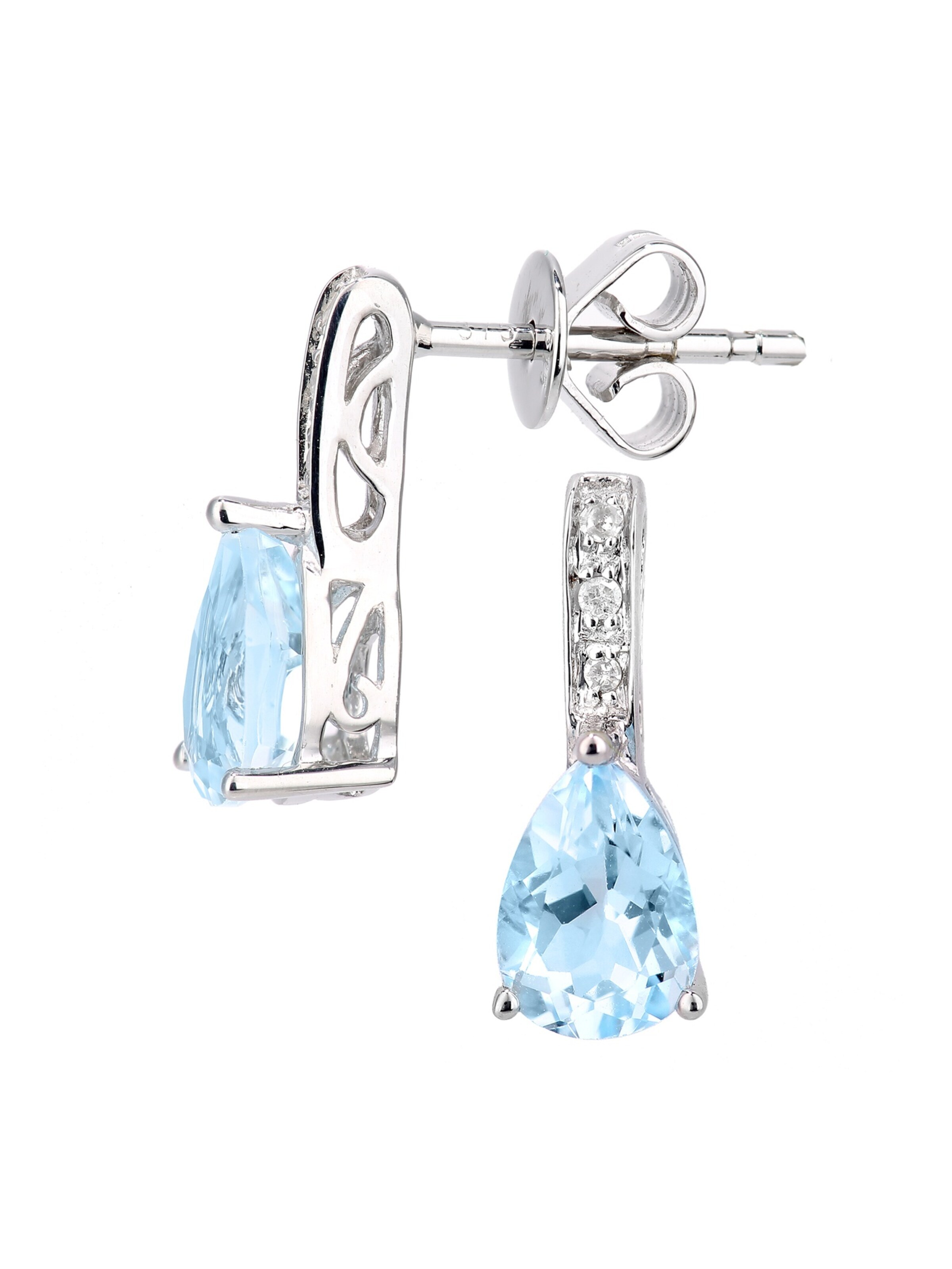 DIAMANT LETERNEL - Pendientes en plata