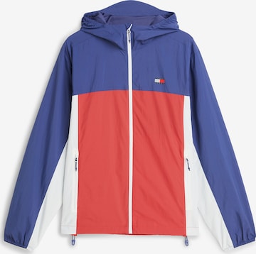 Tommy Jeans Tussenjas 'CHICAGO' in Rood: voorkant