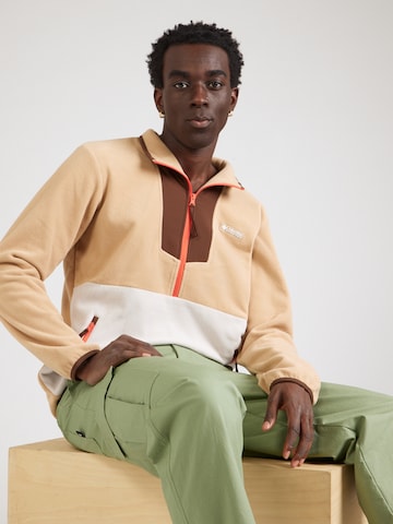 COLUMBIA Sporttrui 'Sequoia Grove' in Bruin: voorkant