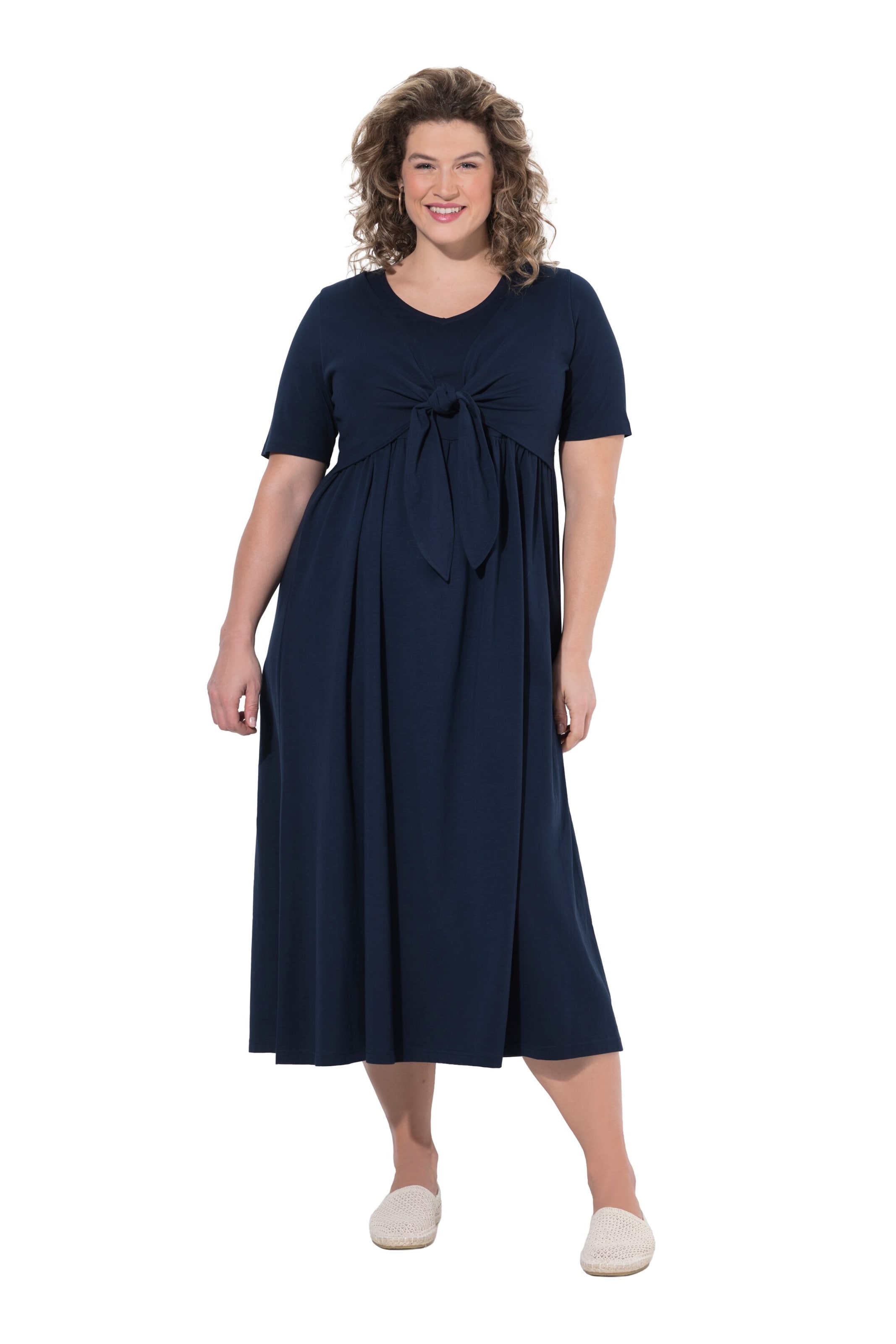 Ulla Popken Dress in Blue: front