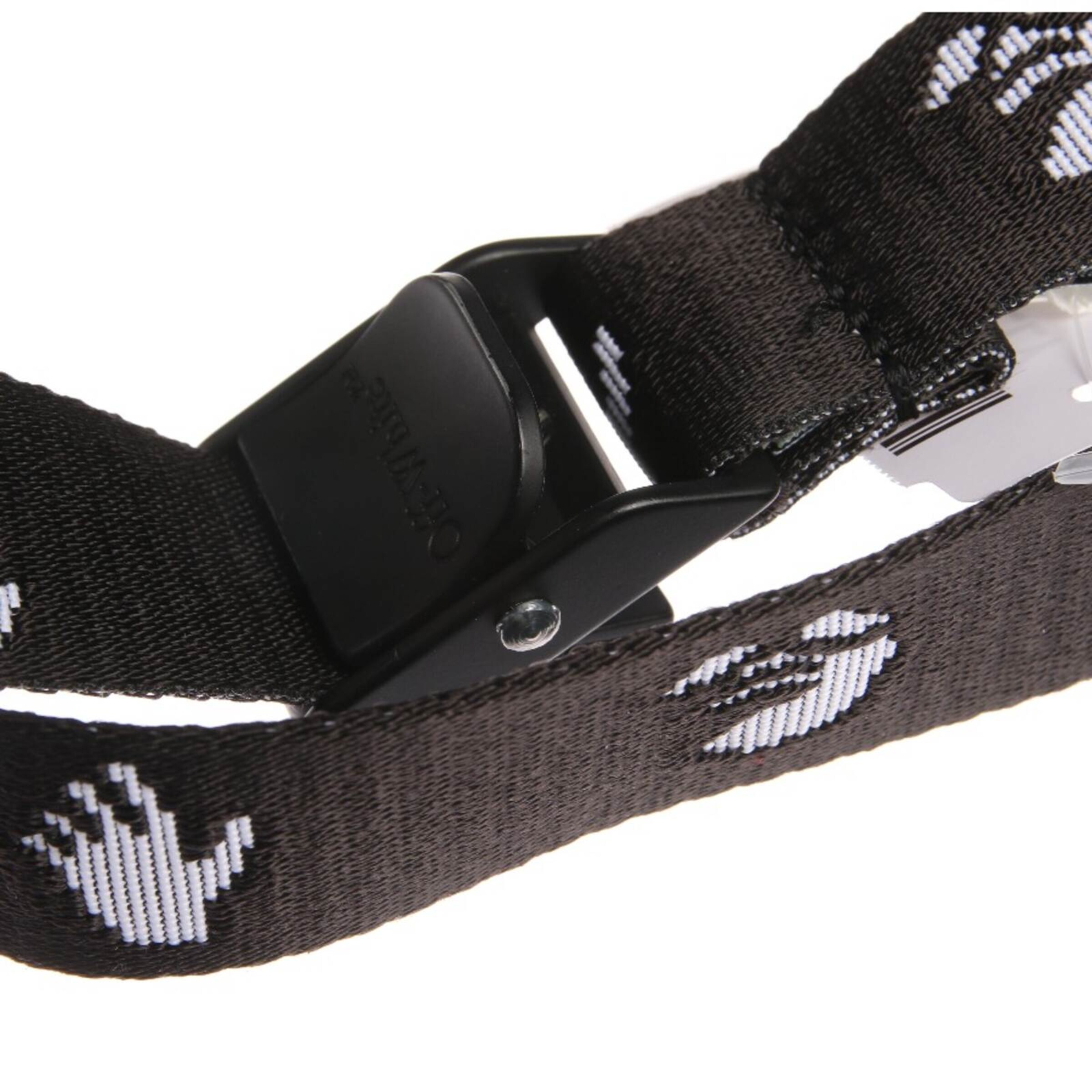 Off-White Gürtel XXL in Schwarz