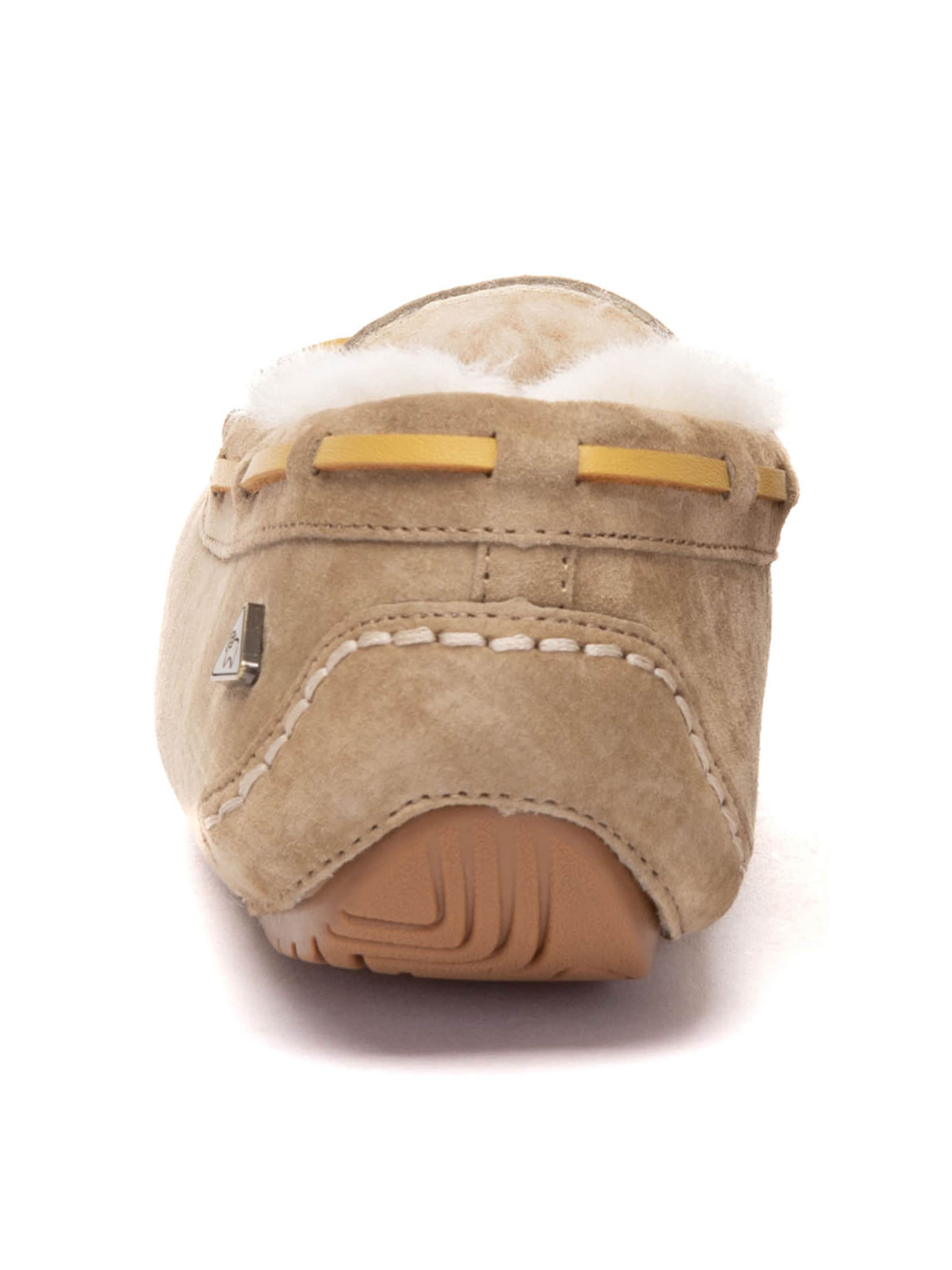 Everau Mokasyny w kolorze beżowy