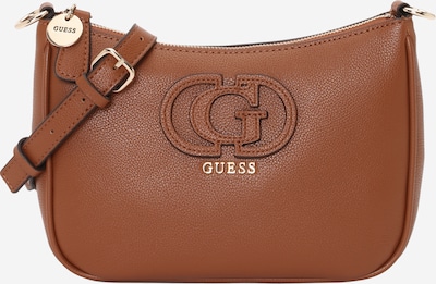 Rankinė ant peties 'ISOLA' iš GUESS, spalva – ruda (konjako), Prekių apžvalga