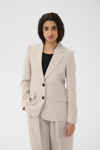 InWear - Blazer 'IdoneyIW' en beige: frente