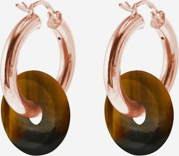 Boucles d'oreilles Gemshine en or : devant