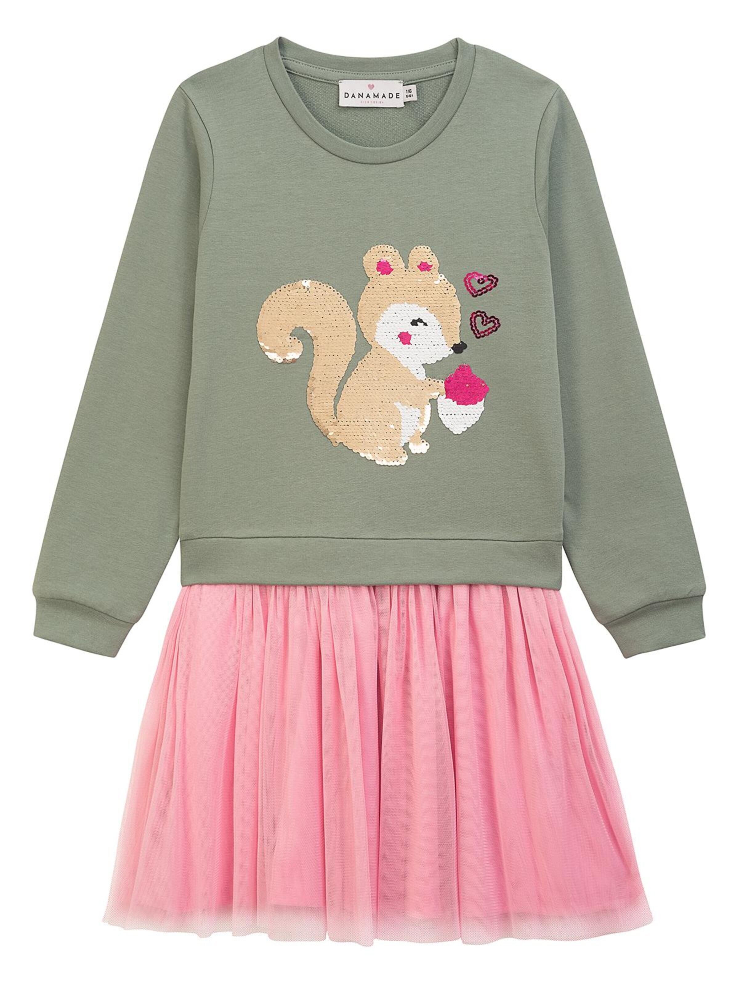 Danamade Dress 'DERLE' in Green: front