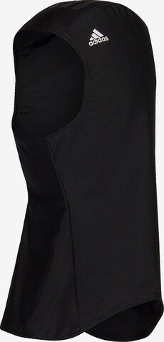 ADIDAS SPORTSWEARSportska kapa '3-Stripes Hijab' - crna boja: prednji dio