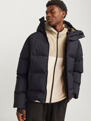JACK & JONES Winterjas 'JCOAlpha' in Zwart