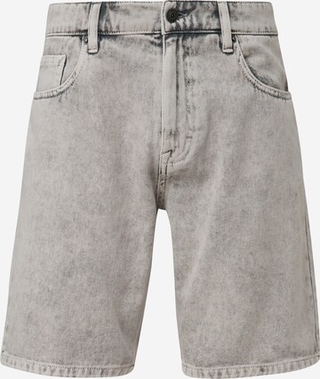 QS regular Jeans 'John' i grå: forside