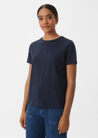 comma casual identity Shirt in Blau: Vorderseite