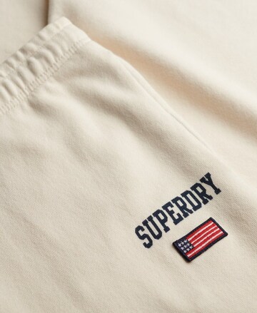 Loosefit Pantalon 'Athletic Essentials' Superdry en beige