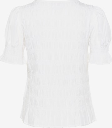 Cream - Blusa 'Henva' en blanco