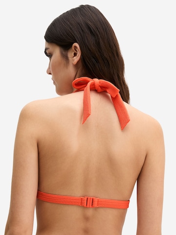 Marc O'Polo Triangel Triangel-Bikini-Top ' Firecracker Floral ' in Orange