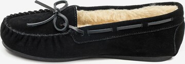 Gooce Moccasins 'Cordova' in Black: front