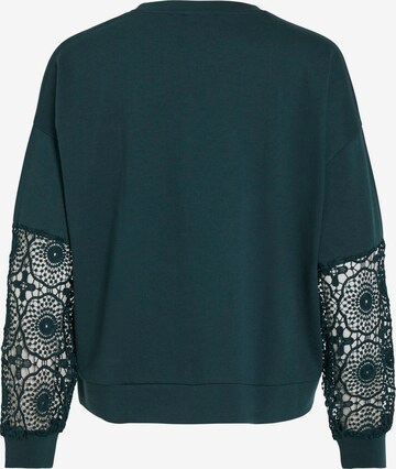 VILA Sweatshirt 'Ricta' in Green