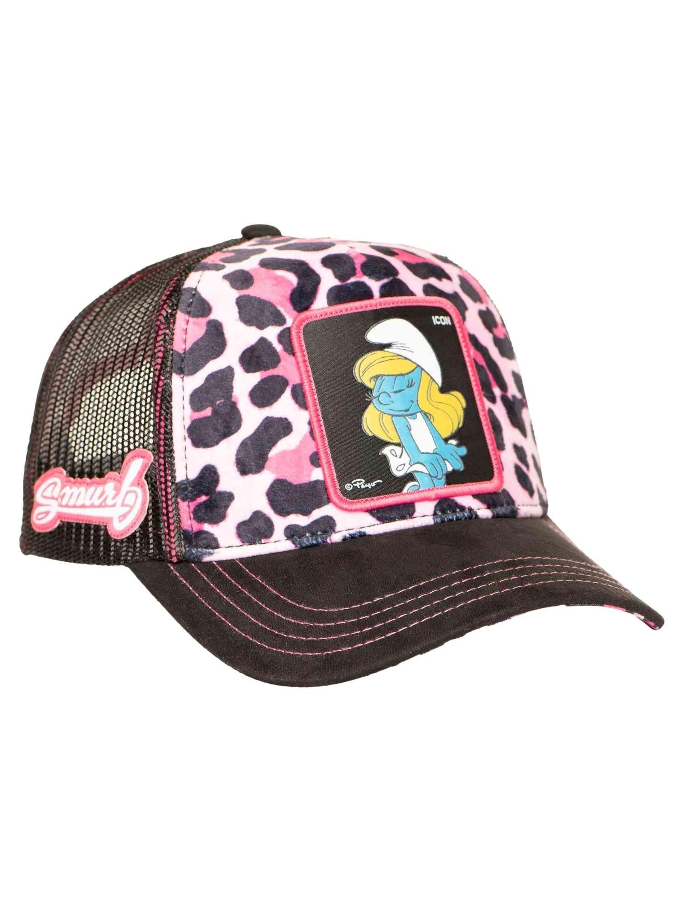 Capslab - Boné 'Gorra capslab rosa leopardo pitufina smu2 leop trucker cap' em rosa