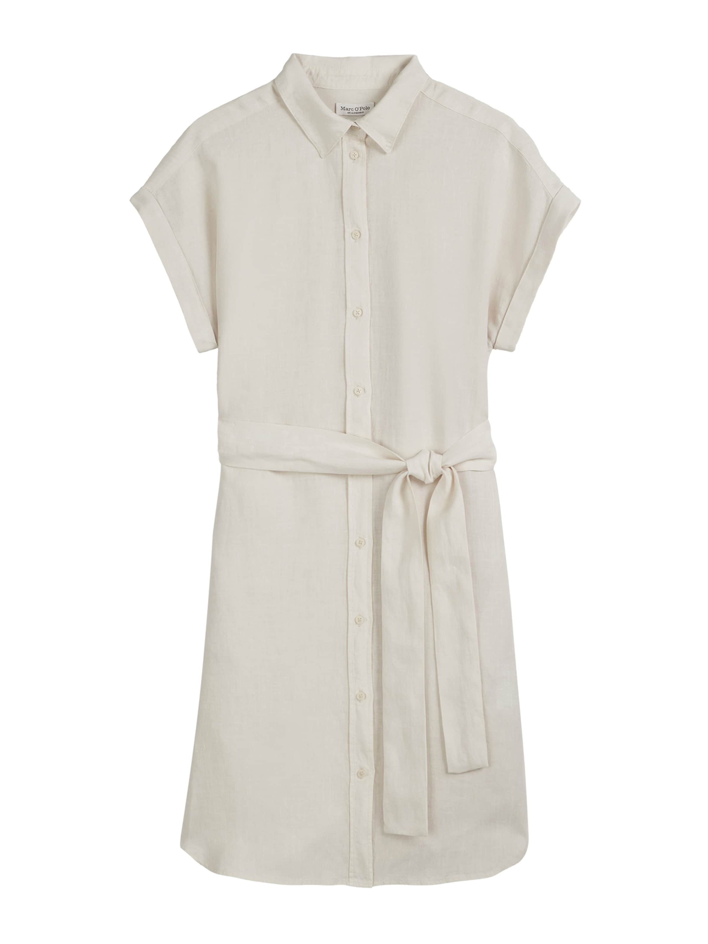 Marc O'Polo Μπλουζοφόρεμα σε λευκό: μπροστά
