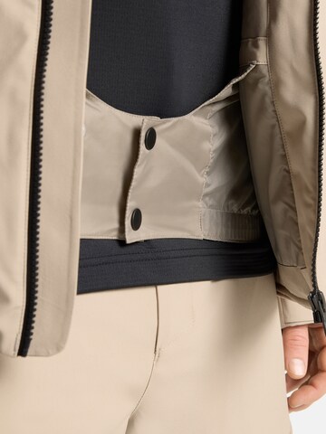 ZIENER Outdoor jacket 'TISCON ' in Beige