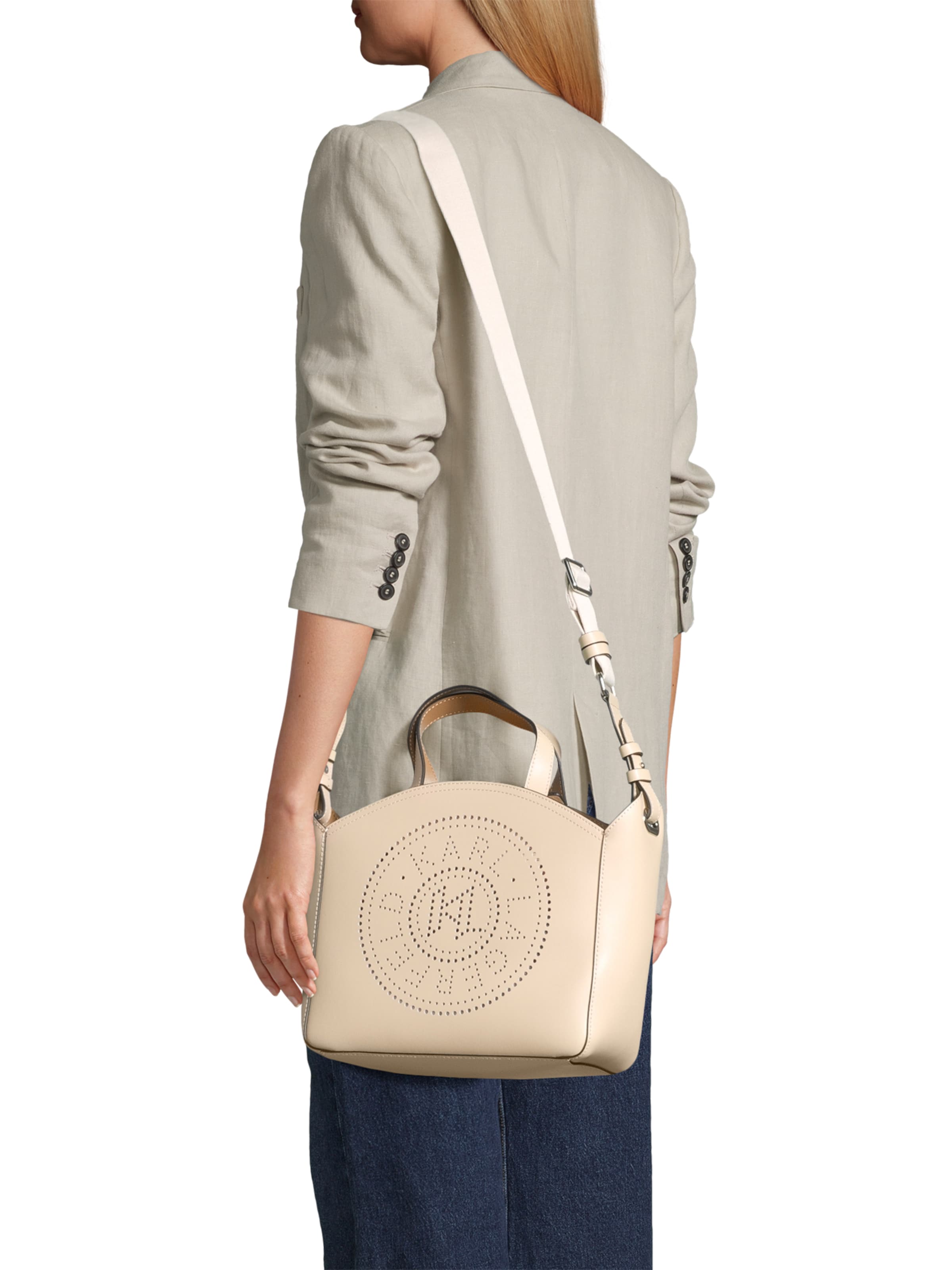 Karl Lagerfeld Torebka w kolorze beżowy